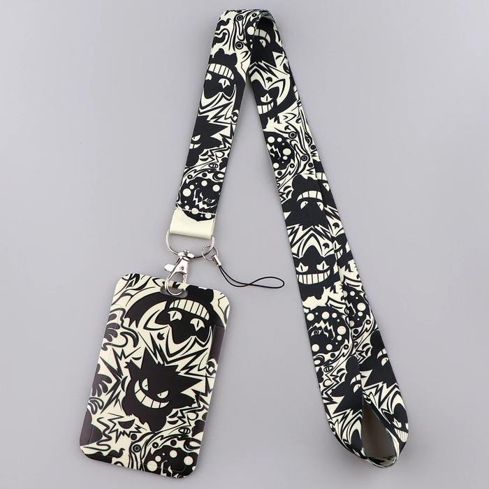 Pokemon Gengar Lanyard Card Holder