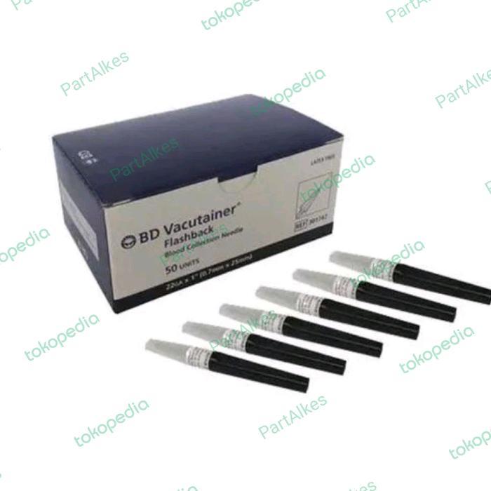 SALE Needle Flashback Vacutainer / Needle BD 22G / BD Vacutainer TERMURAH
