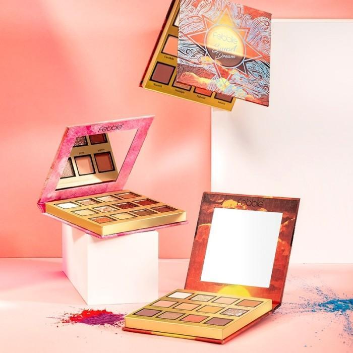 OHSOME Febble Eyeshadow Pallete Party Makeup Riasan Mata 12 Warna [BPOM]