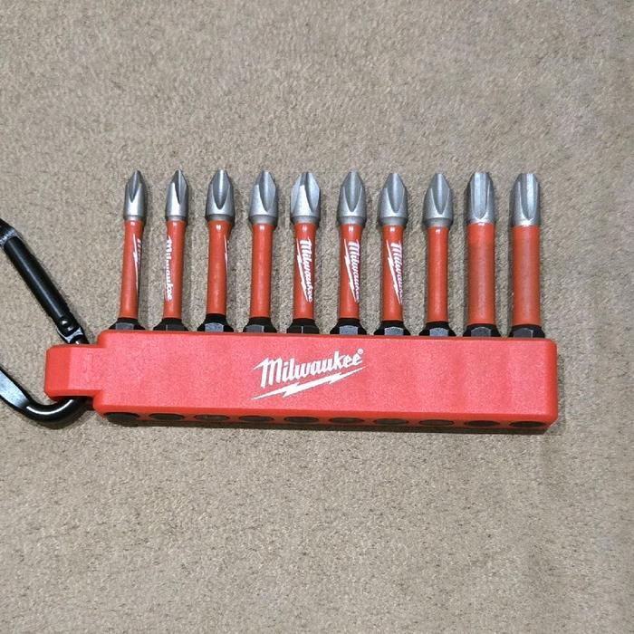 MATA OBENG MILWAUKEE 2INCH / 5CM 1SET ISI 10PCS ORIGINAL