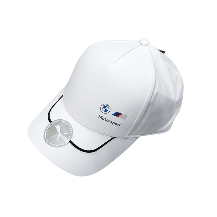Original Bmw M Motorsport Logo Cap Baseball Cap Topi White By Puma