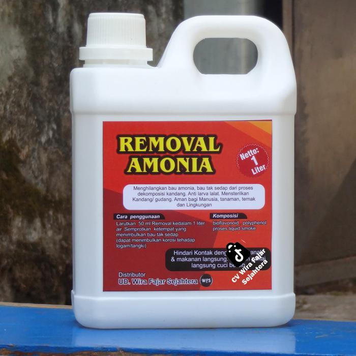 REMOVAL 1L Pembasmi Bau Amonia Kotoran Kandang Broiler Anjing Ayam
