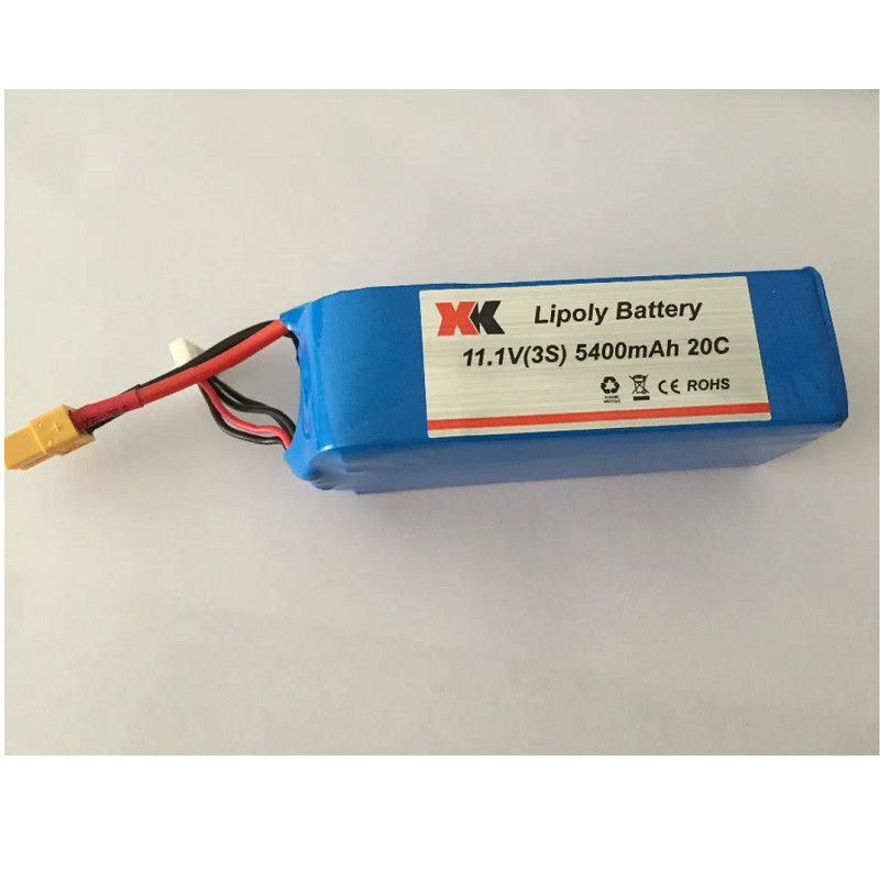 Terbatas 11.1V 5400mAh Lipo Battery for XK X380 X380-A X380-B X380-C RC Drone Quadcopter Spare parts