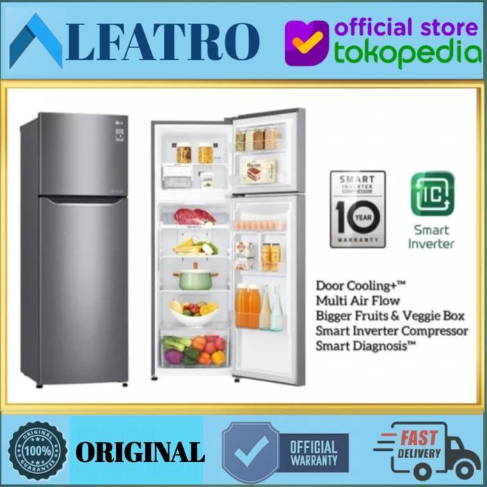 KULKAS LG GNG272SLCB INVERTER GN-G272SLCB KULKAS 2 PINTU