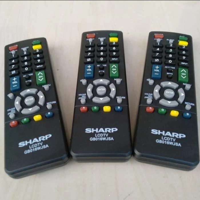 REMOT REMOTE TV SHARP STANDAR ORIGINAL 100% ASLI