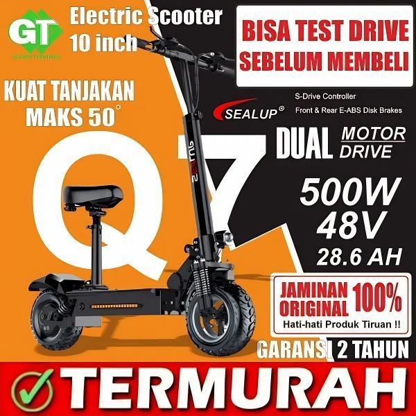 PREMIUM SEALUP Q7 ELECTRIC SCOOTER / SKUTER LISTRIK ELEKTRIK DEWASA