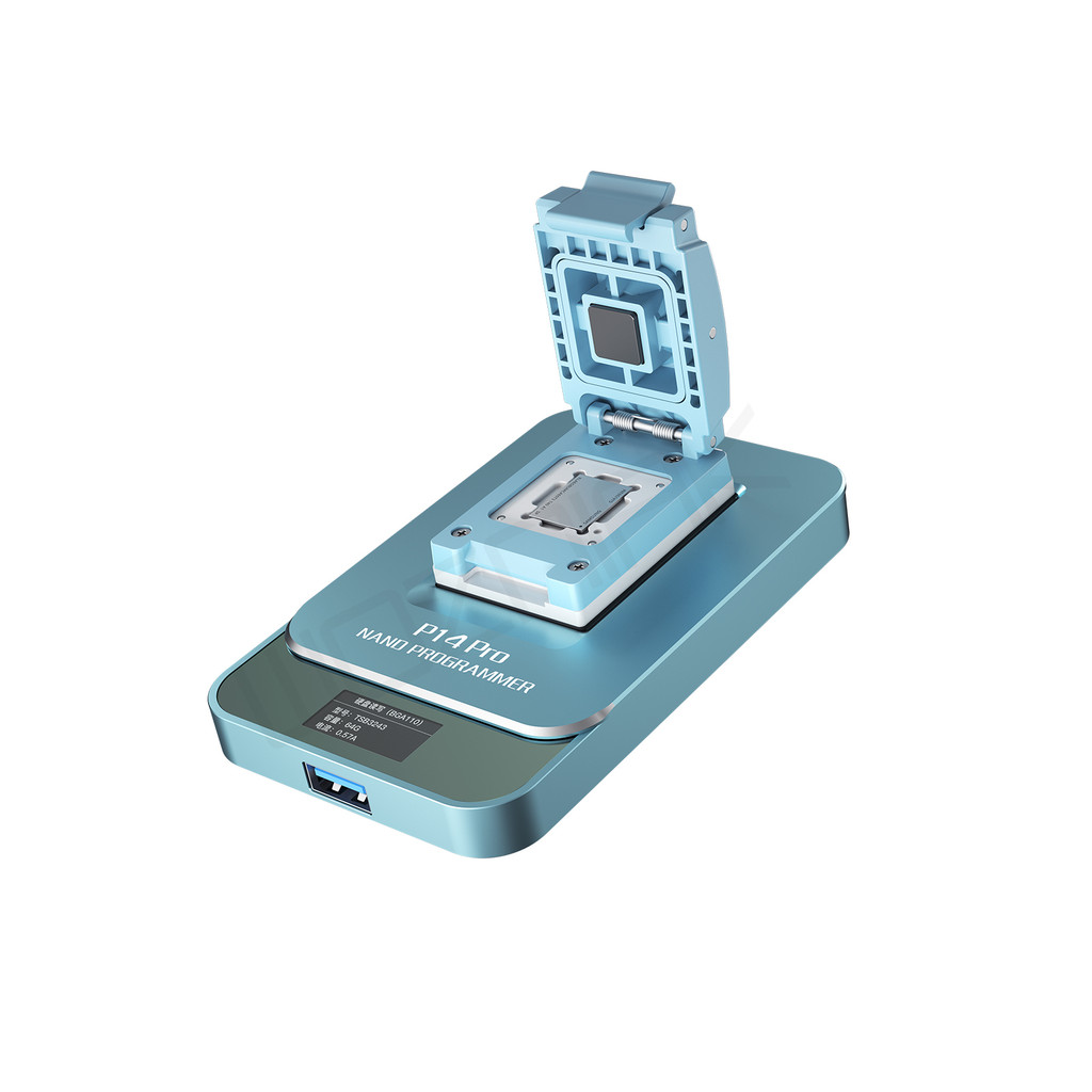 I2C P14 PRO BGA110/BGA70 BGA60 PCIE NAND Programmer for iPhone 4-13 Promax Hard Disk DFU Read Write