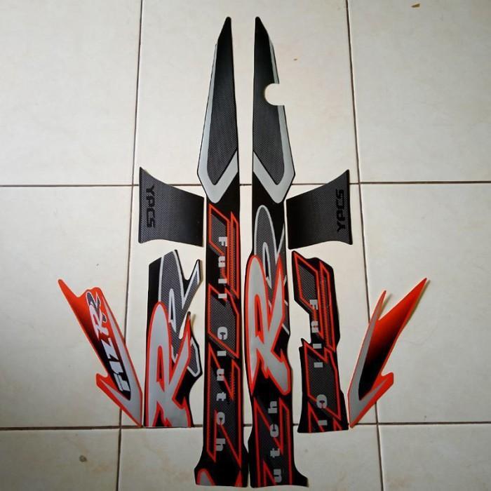 stiker motor f1zr 2001 hitam orange