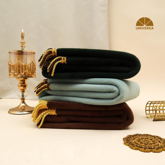 Universa Sajadah Anak (M) - Sajadah Polos Premium, Sajadah Busa Empuk Bulu Alas Kulit Anti Slip