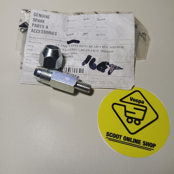 Paling Berkualitas Dudukan Spion Vespa Matic All Iget Kiri Terlaris