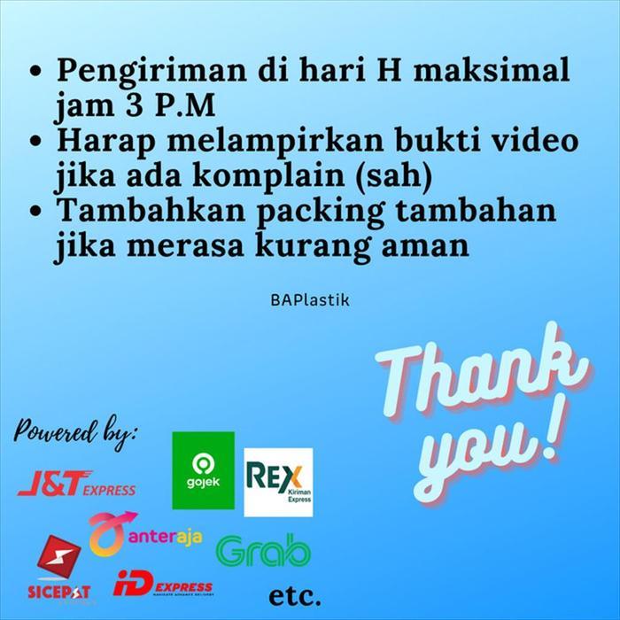 Plastik laundry PP 40x60 Gapura