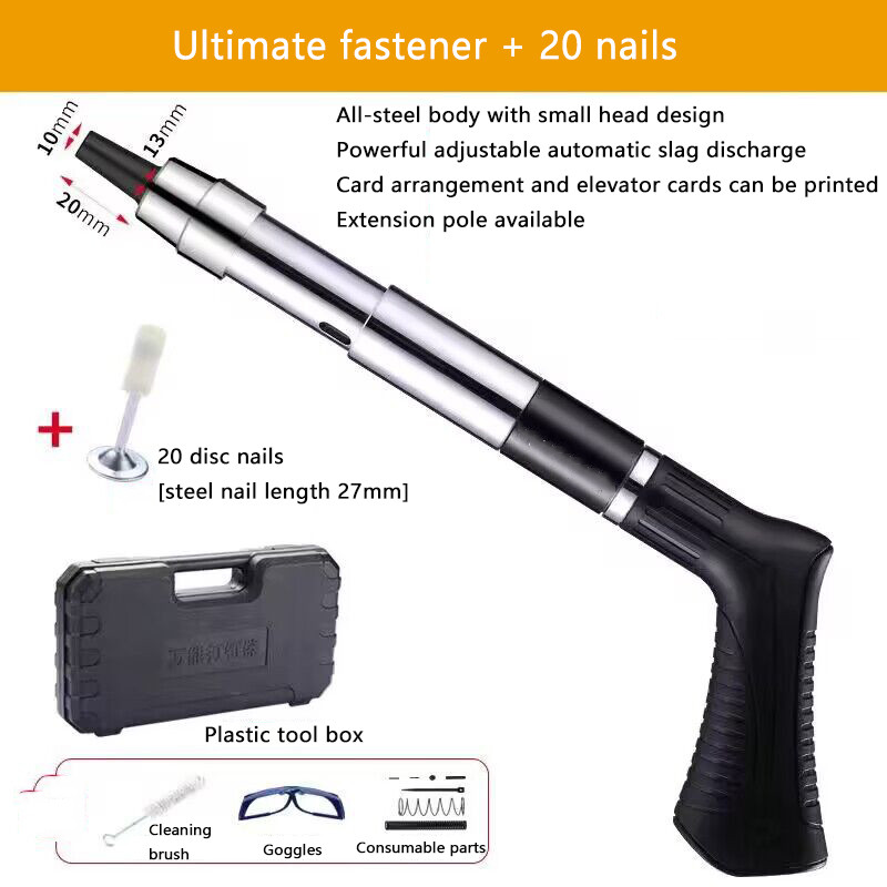 PROMO   Rivet Gun Labor-Saving Tool Manual Rivet Nail Gun Hardness Alloy Steel Woodworking Tools Gun