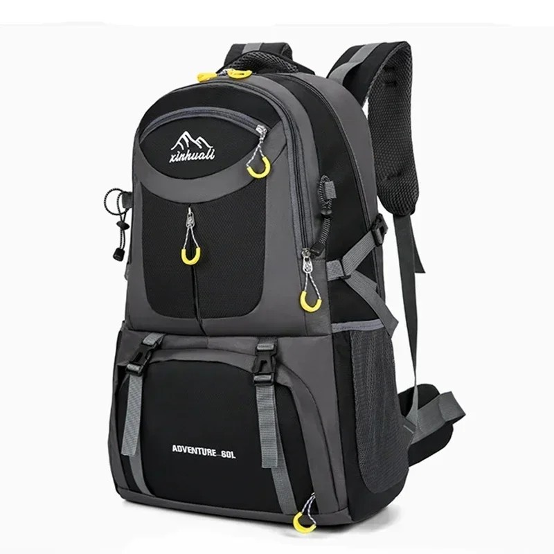 60L Sports Backpack Outdoor Backpacks Waterproof Sports Bags Camping Hiking Travel Rucksack Trekking