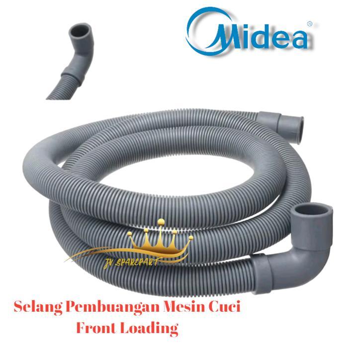 TERLARIS Midea Front Loading 3M Selang Pembuangan Mesin Cuci Front Loading Midea SALE