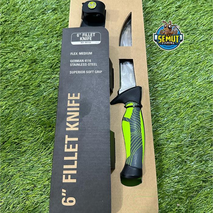 Pisau Mustad 6" Fillet Knife Mtb135 Pisau Fillet Ikan Super Tajam