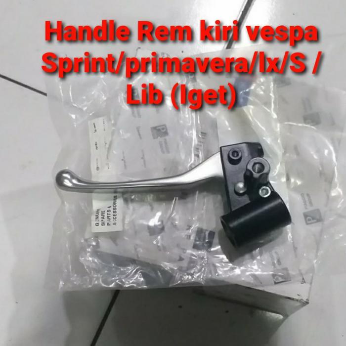 Handle Rem Kiri Sett Dudukan Spion Vespa Sprint /Primavera/ Lx/ S Iget
