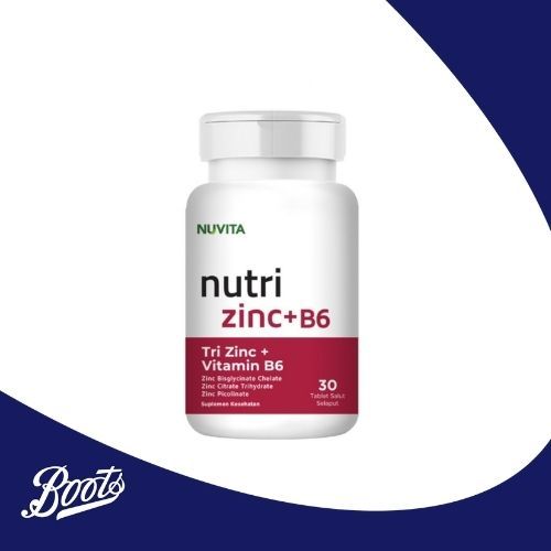 Nuvita Tri Zinc + Vit B6 30S