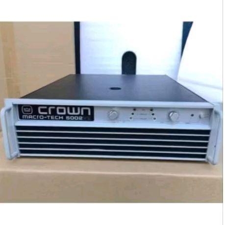 POWER AMPLI CROWN MACRO TECH 5002 VZ AMPLIFIER POWER CROWN MACROTECH 5002VZ