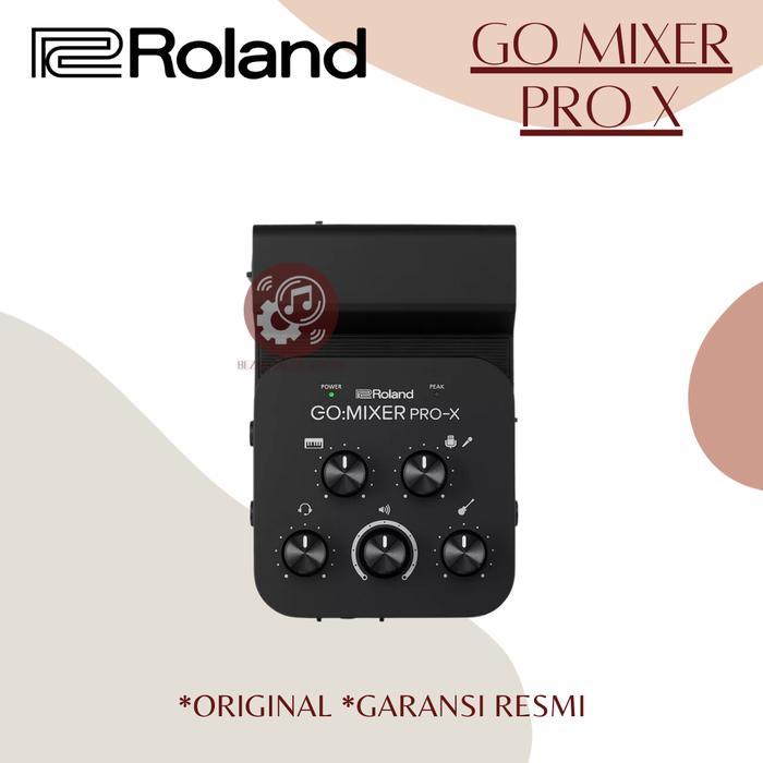 Roland Go Mixer Pro-X Audio Mixer For Smartphone