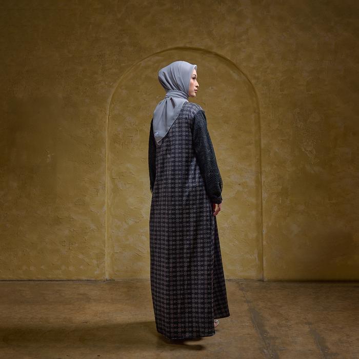 TERLARIS ZM Zaskia Mecca - Kanae Gamis Wanita Premium - Teman Serumpun - Edisi Kamboja Brokat Dress