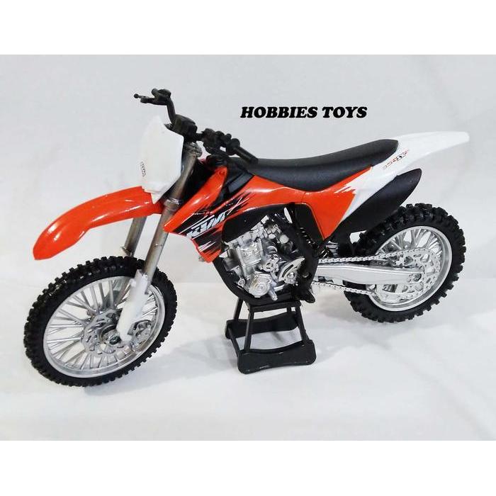 MINIATUR DIECAST MOTOR TRAIL NEWRAY 1/12 KTM 350 SX-F