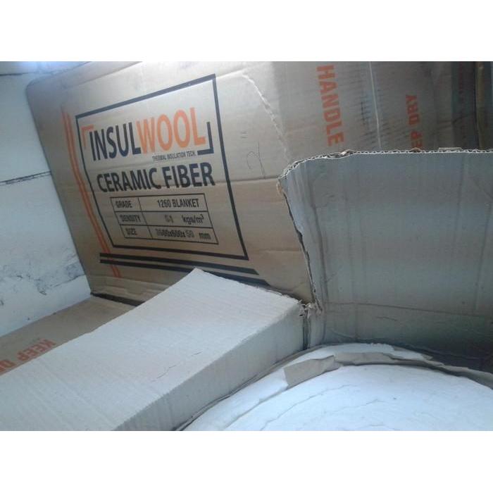 Ceramic fiber blanket insulwool insulation desnsity 64