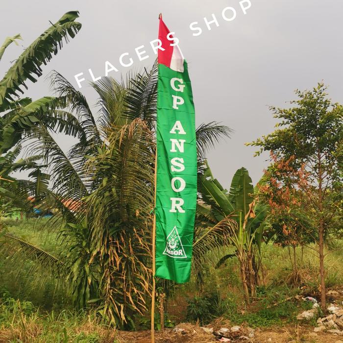 BENDERA UMBUL UMBUL GP ANSOR 3 METER