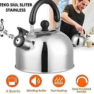 Teko Air Uap Siul 3 Liter/Teko Siul Stainless steel/teko siul bunyi pemanas penghangat air stainless