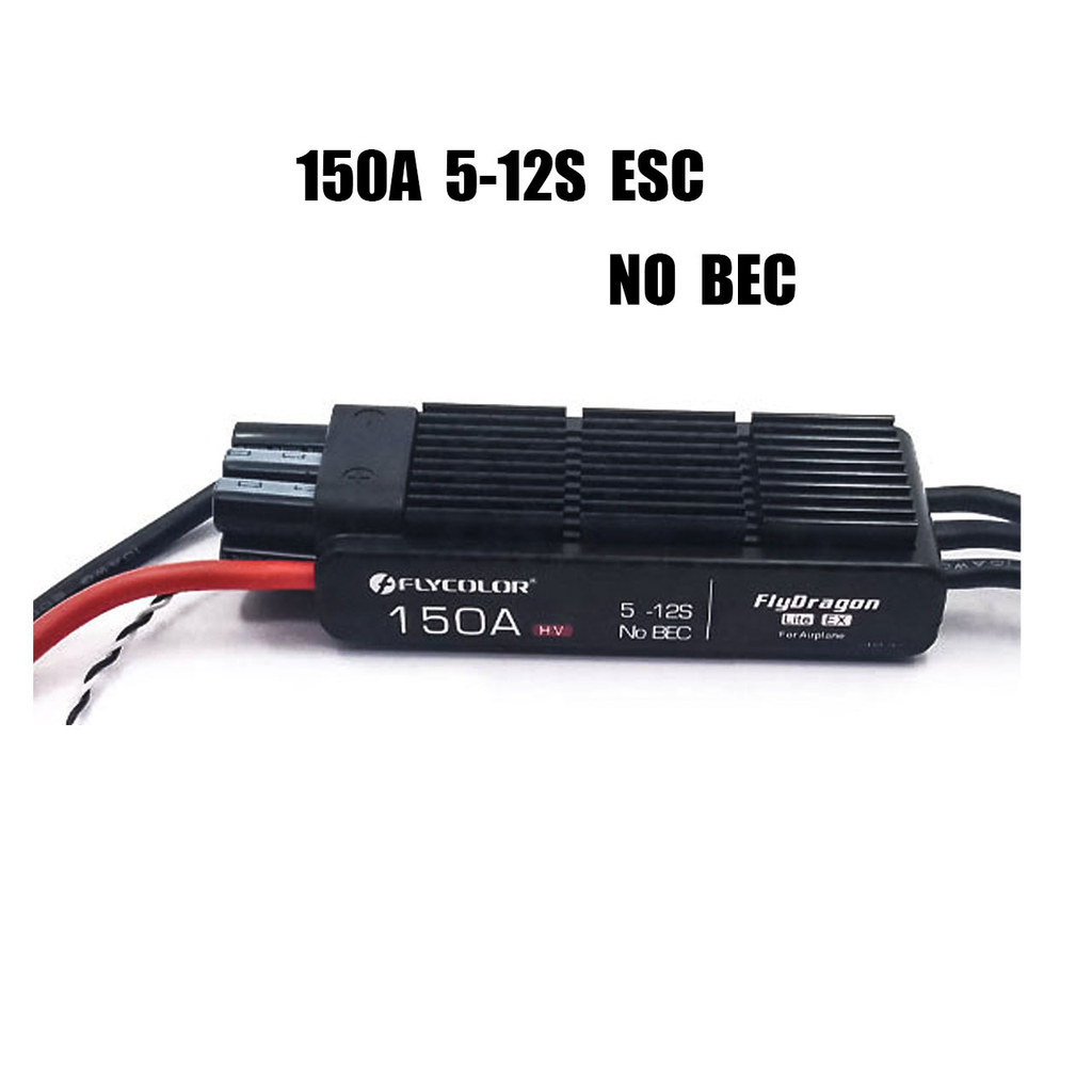 Flycolor Fly 150A 5-12S (No Bec) Esc Brushless Electronic Speed Controller For Aircraft Els