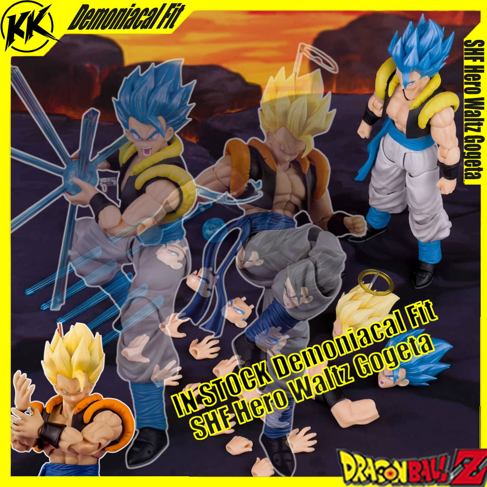  Demoniacal Fit Dragon Ball Z Gogeta Figure SHF Hero Waltz Gogeta The Supreme Dance Super