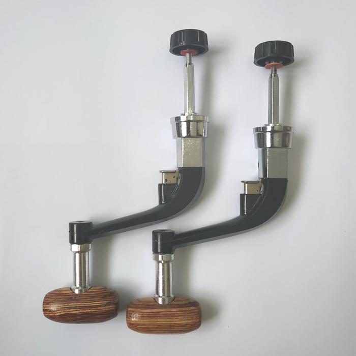 Handle Reel Pancing Gagang Kayu