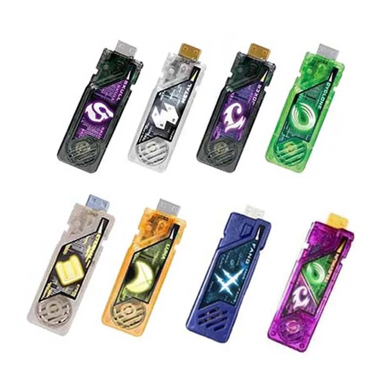 Kamen Rider W Gaia Memory Cyclone Fang Eternal Skull Luna Metal Joker Memory Transformer Double Drr