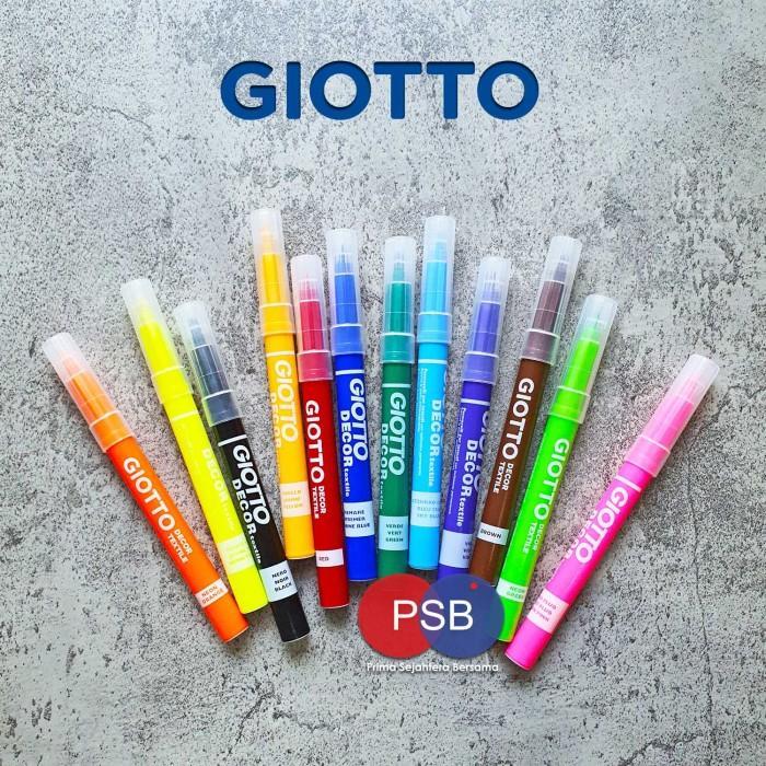 Giotto Decor Textile / Spidol kain / Textile Marker