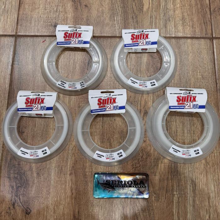 Leader Sufix Super 21Fc Clear Fluorocarbon 50M - 100M