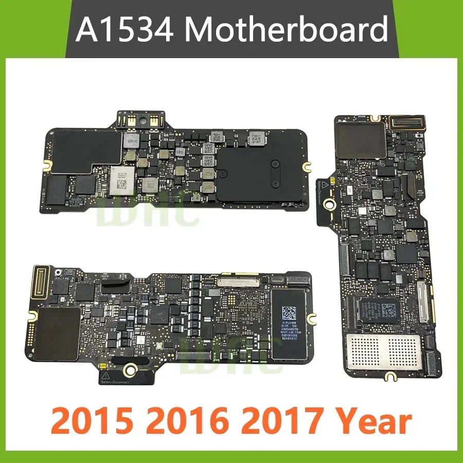 A1534 Logic Board For Macbook Retina 12" A1534 Motherboard 820-00045-A 820-00244-A 820-00687-A 2015
