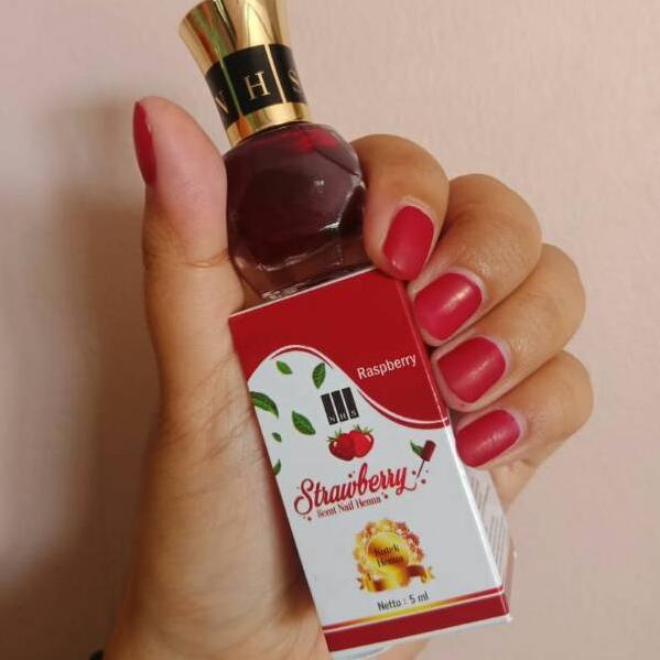 Raspberry - Kutek Halal / Kutek Henna Strawberry Nail Henna Nhs