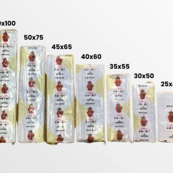 ASLI plastik laundry baju kiloan READY STOCK