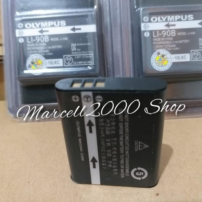 Baterai olympus Li-90B (Olympus TG-2 iHS, TG-3, TG-4, TG-5, SP-100)