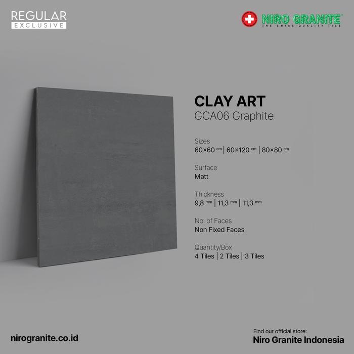 . NIRO GRANITE 1st Grade - Clay Art GCA06 - Matt