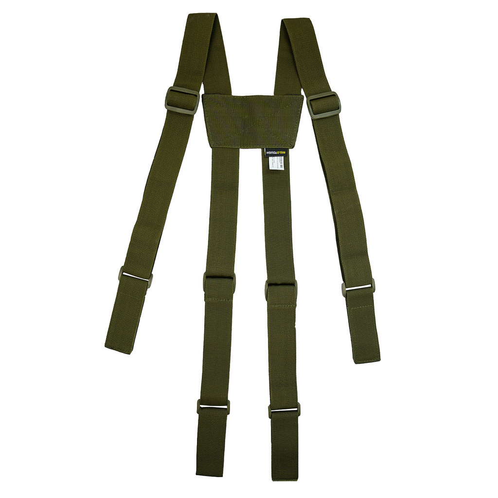 Tactical Suspenders Tactical Duty Belt Harness Padded Police outdoor combat braces