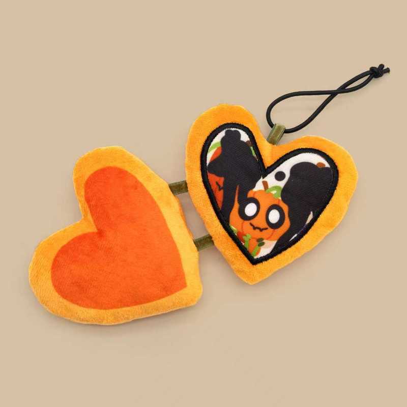 New Gourdy Plush Pumpkin Heart Doll Dandys World Ribecca Plushie Doll Stuffed Animal Soft Toy