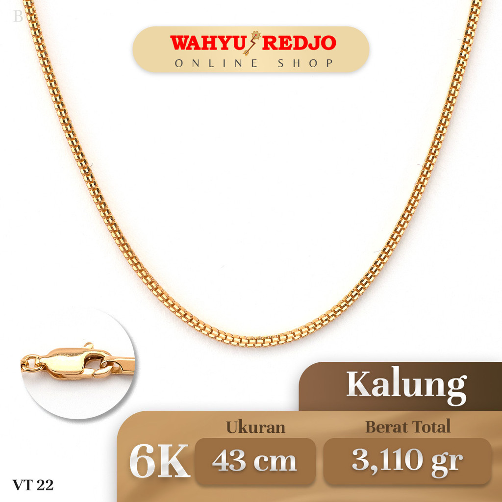 Kalung Emas Kadar 6K Wahyu Redjo KL-6K 30183264