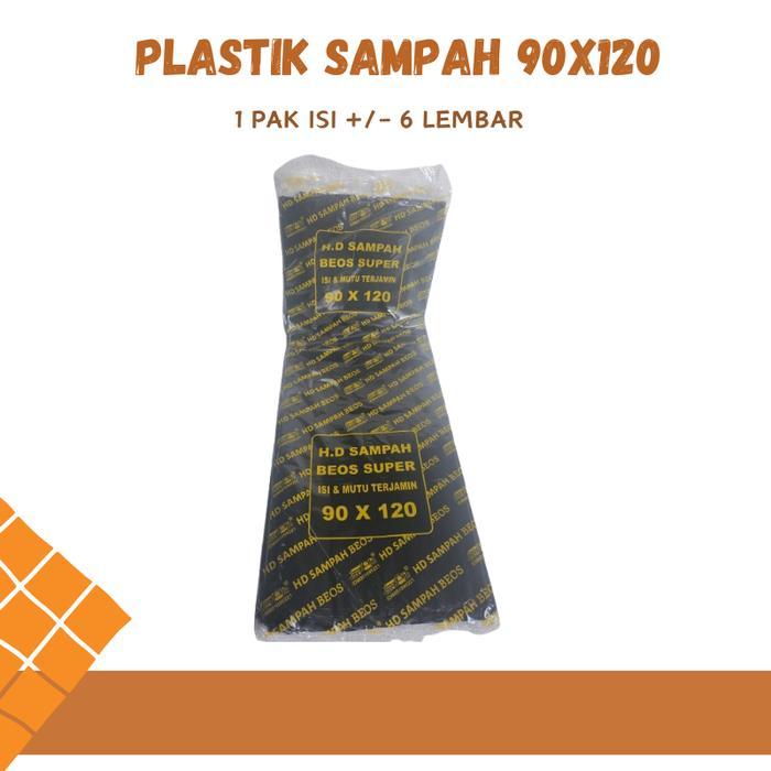"New" KANTONG PLASTIK HD SAMPAH 90 X 120 TRASH BAG 90X120