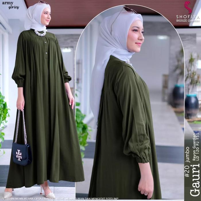 GAMIS GAURY GAMIS CRINKLE AIRFLOW TERBARU / GAMIS CRINKLE LD 110 gamis maxmara