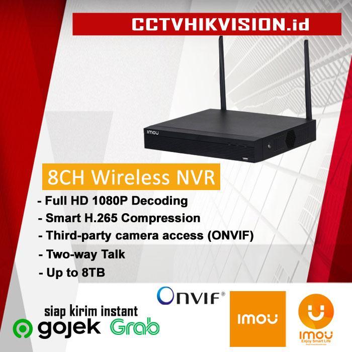 Imou Wireless Recorder Nvr 8 Channel Onvif - Nvr Ip Camera