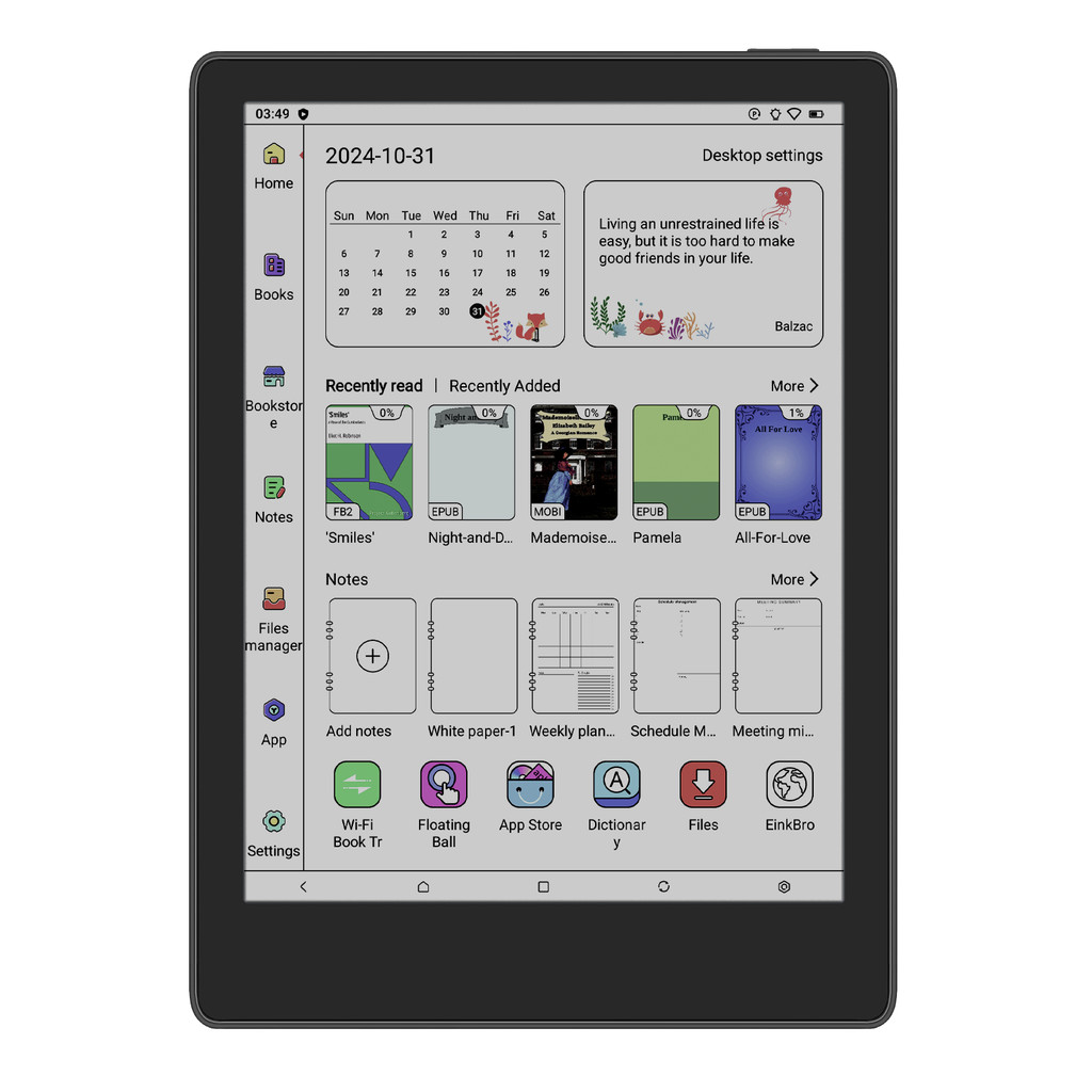 Meebook M8C 7.8" color ink Android 14 Ebook reader ??????????? ????? with google play store and fast