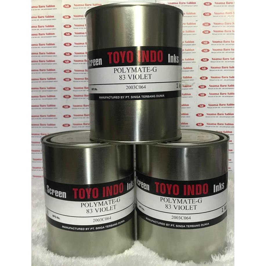 Toyo Polymate-G 83 Violet (Cat Sablon Plastik)