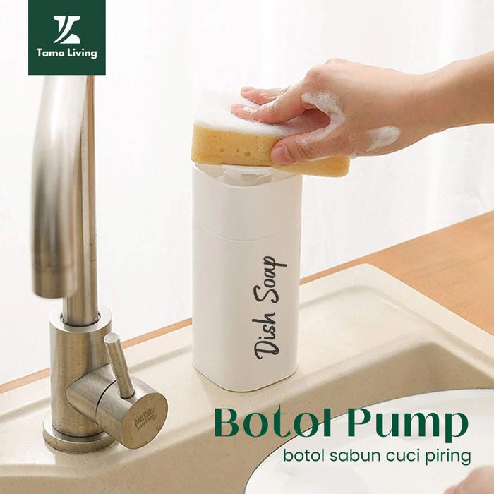 Tama Living Botol Sabun Cuci Piring Pencet Botol Sabun Pencet Botol Pump Sabun Cuci Piring Estetik