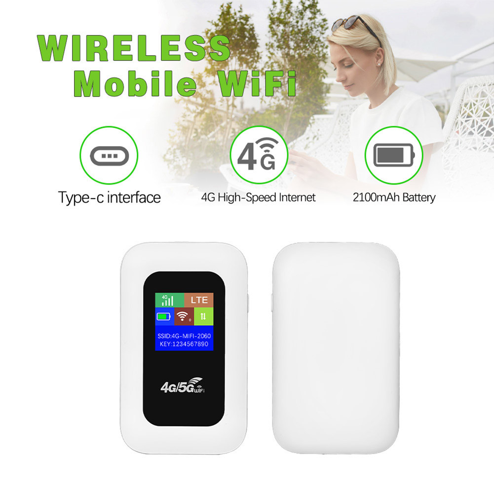 4G LTE Mobile WiFi Router with SIM Card Slot 150Mbps Pocket Wifi Hotspot Wireless Wifi Modem for