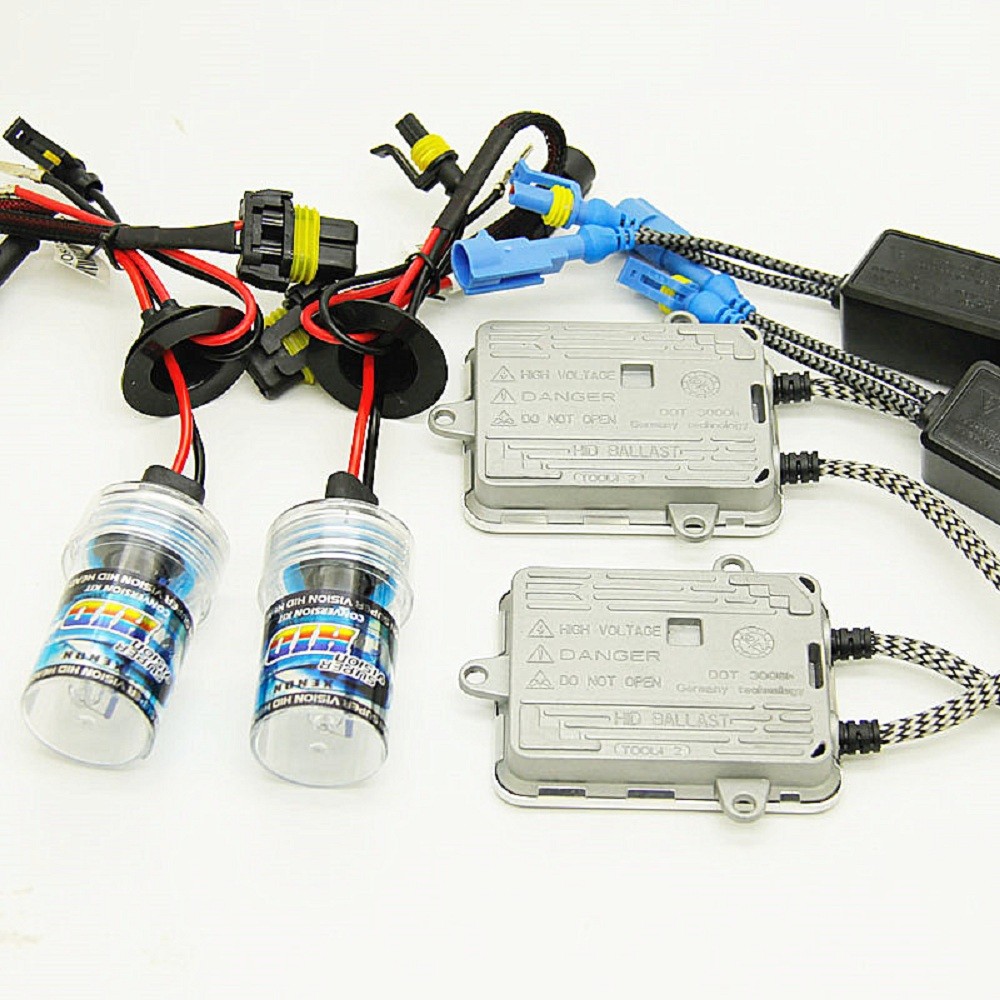 55W AC 12V H7 HID H11 H1 6000K 4300K 8000K 10000k 9005 9006 881 880 Xenon headlight kit